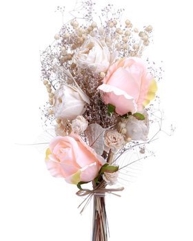 Bukiet róż bialo-kremowy